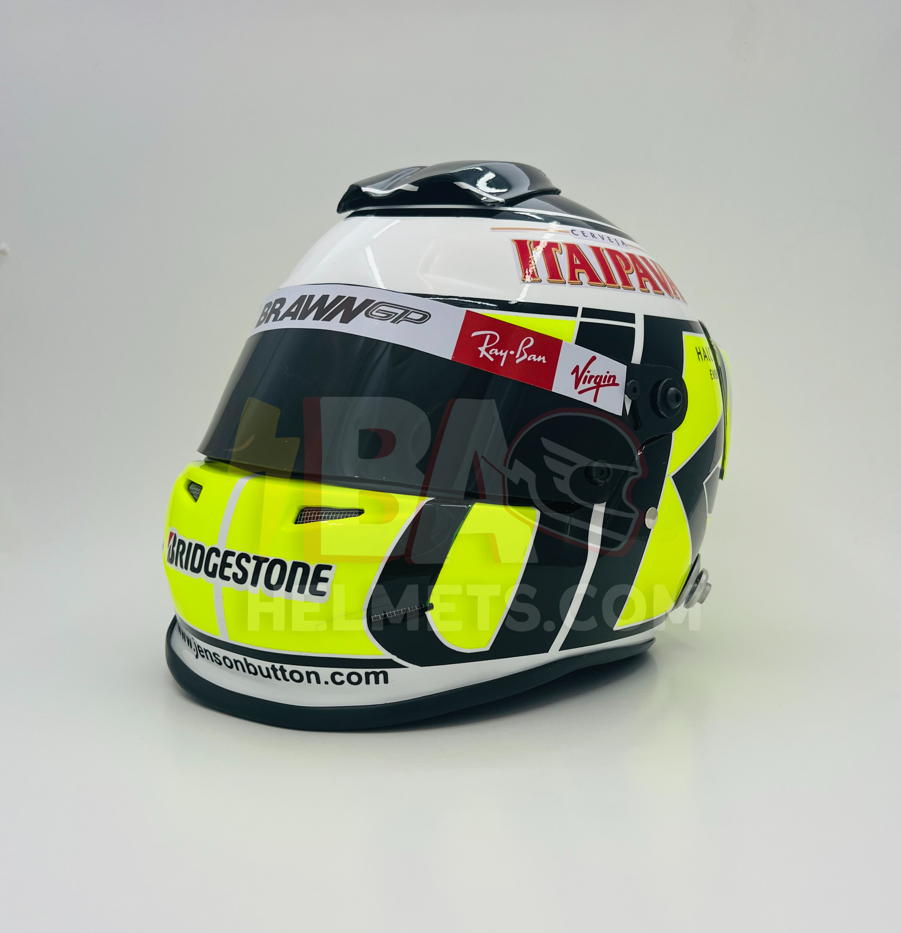 Jenson Button 2009 Brazil F1 Helmet