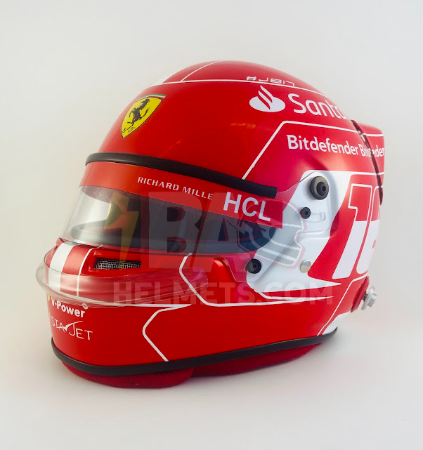 Charles Leclerc 2023 F1 Helmet