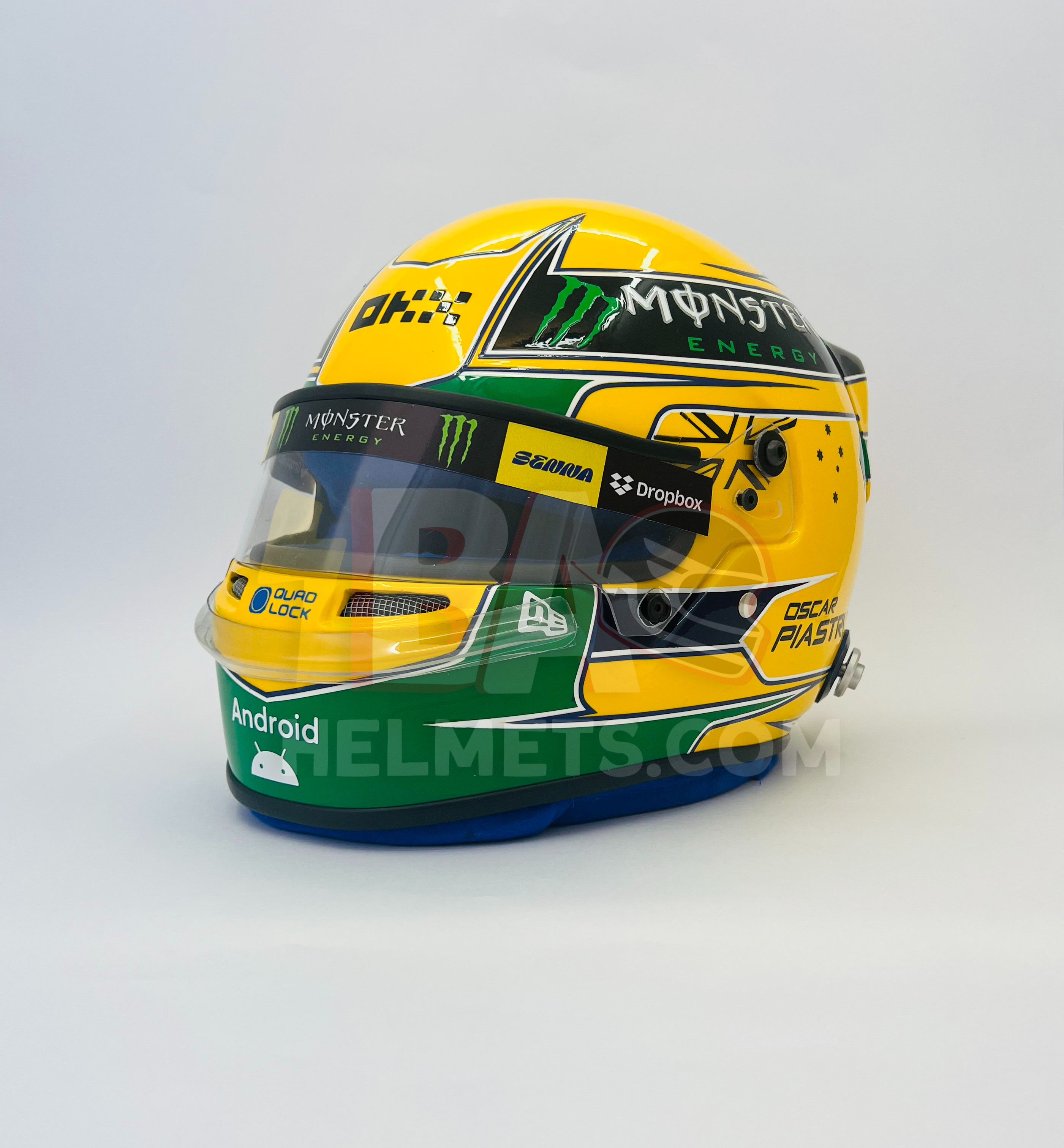 Oscar Piastri 2024 Senna Tribute F1 Helmet