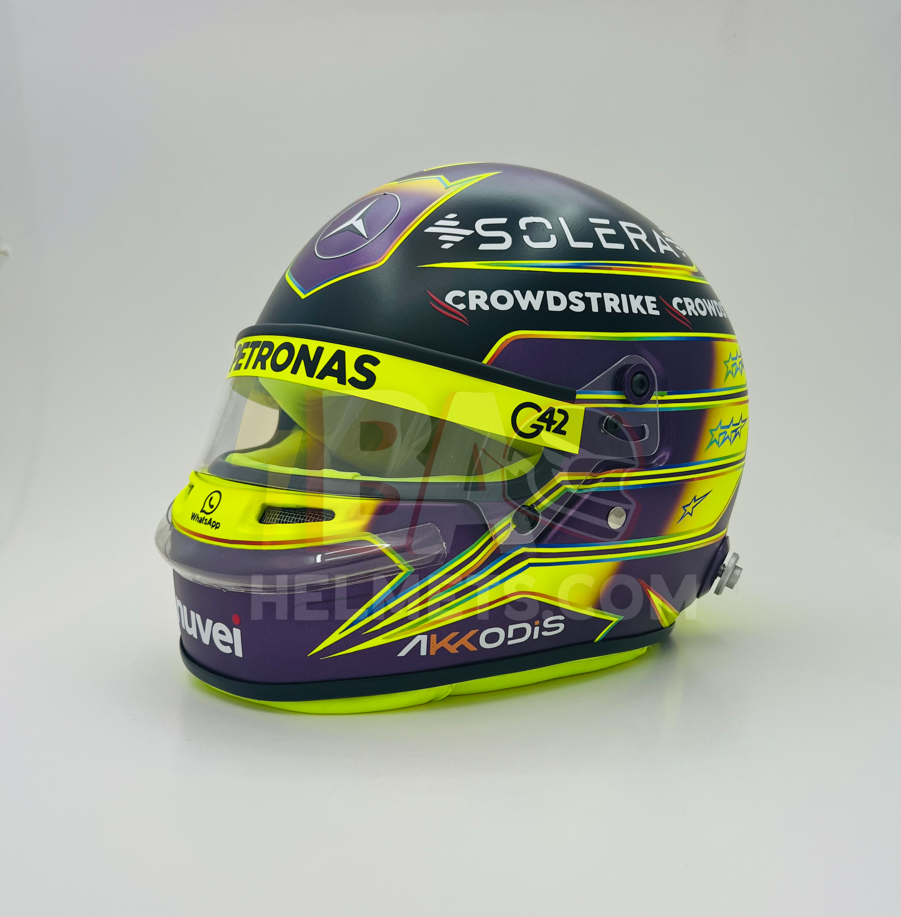 Lewis Hamilton 2024 F1 Helmet