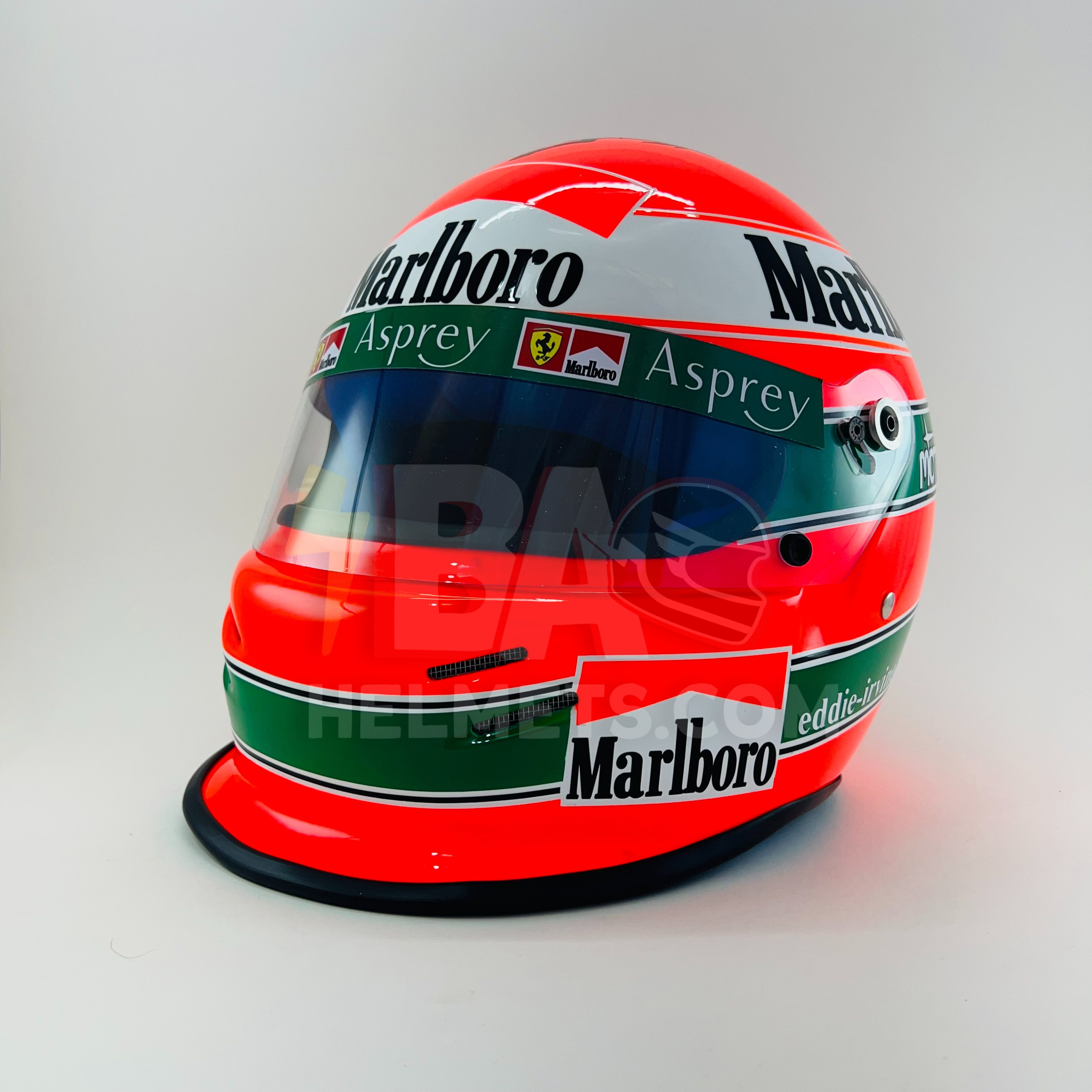 Eddie Irvine 1997 F1 Helmet