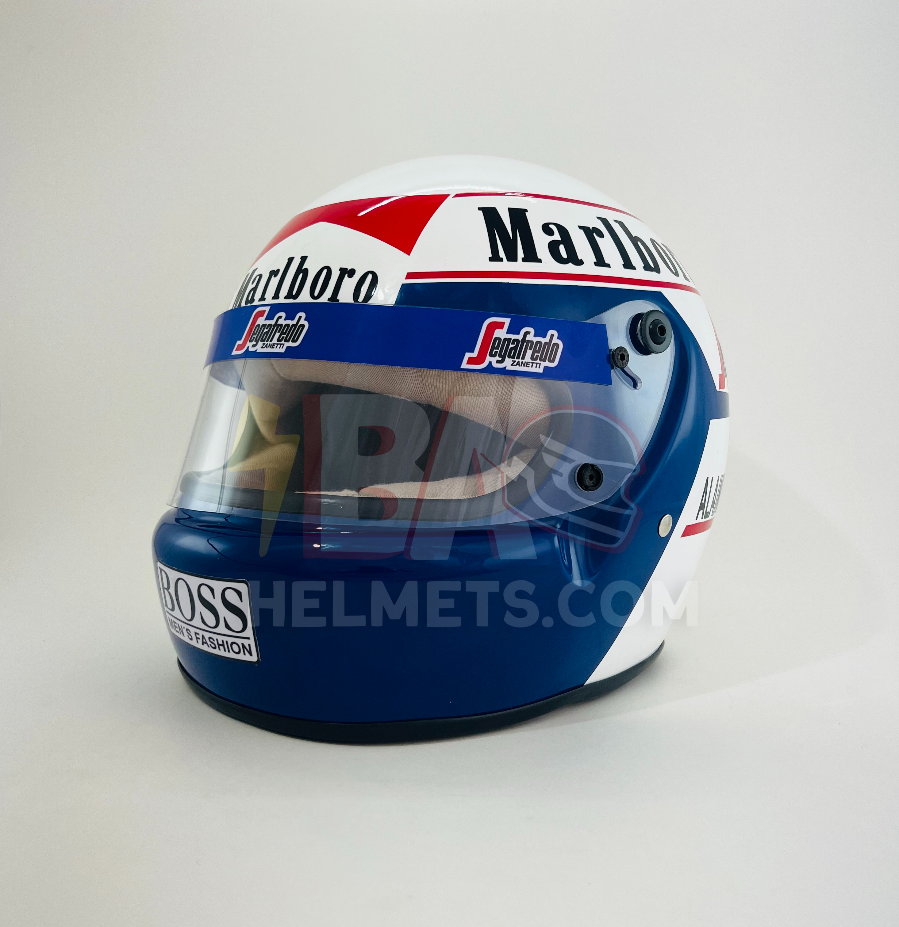 Alain Prost 1985 F1 Helmet