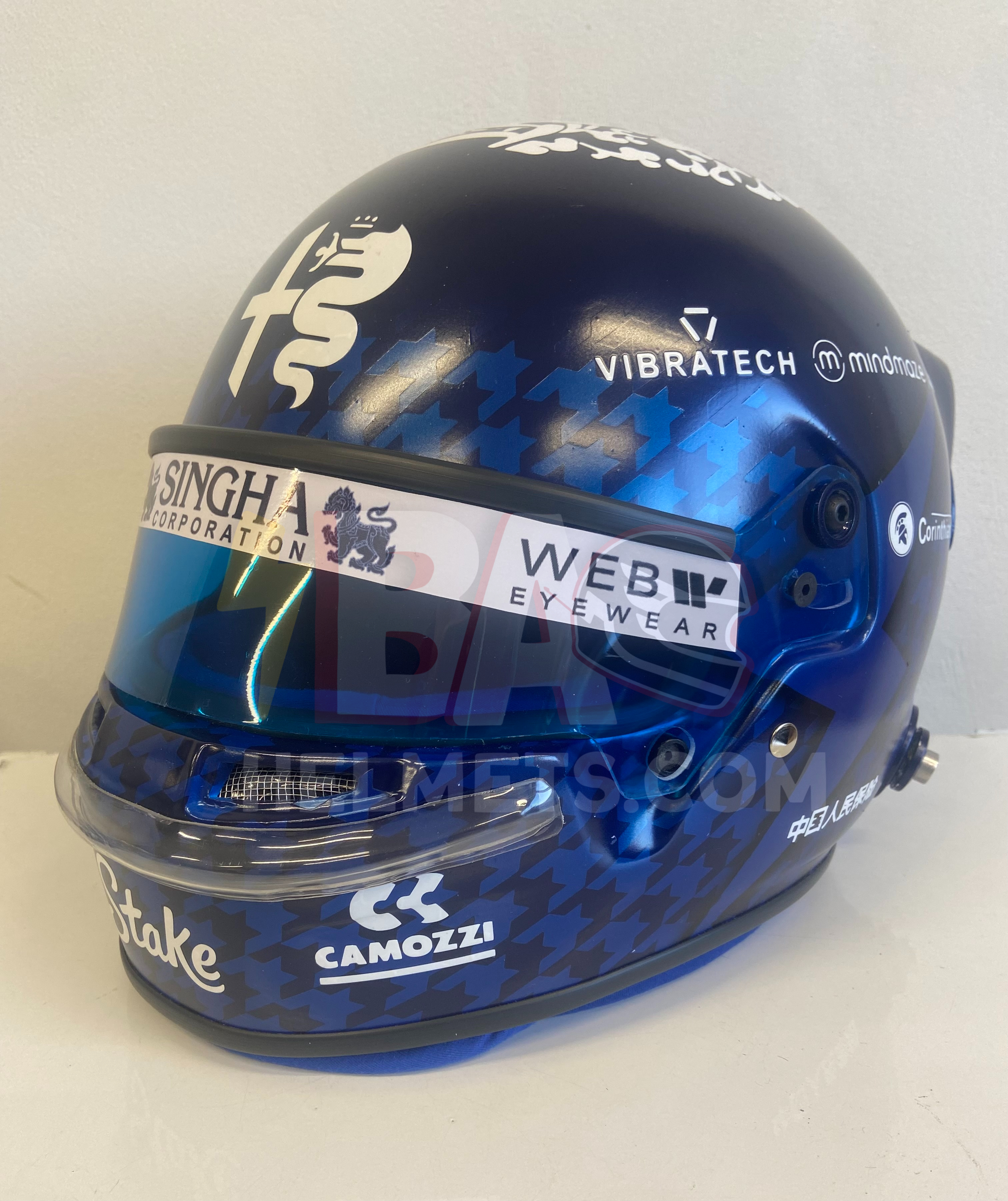 Guanyu Zhou 2023 Japan F1 Helmet