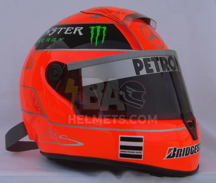 Michael Schumacher 2010 F1 Helmet