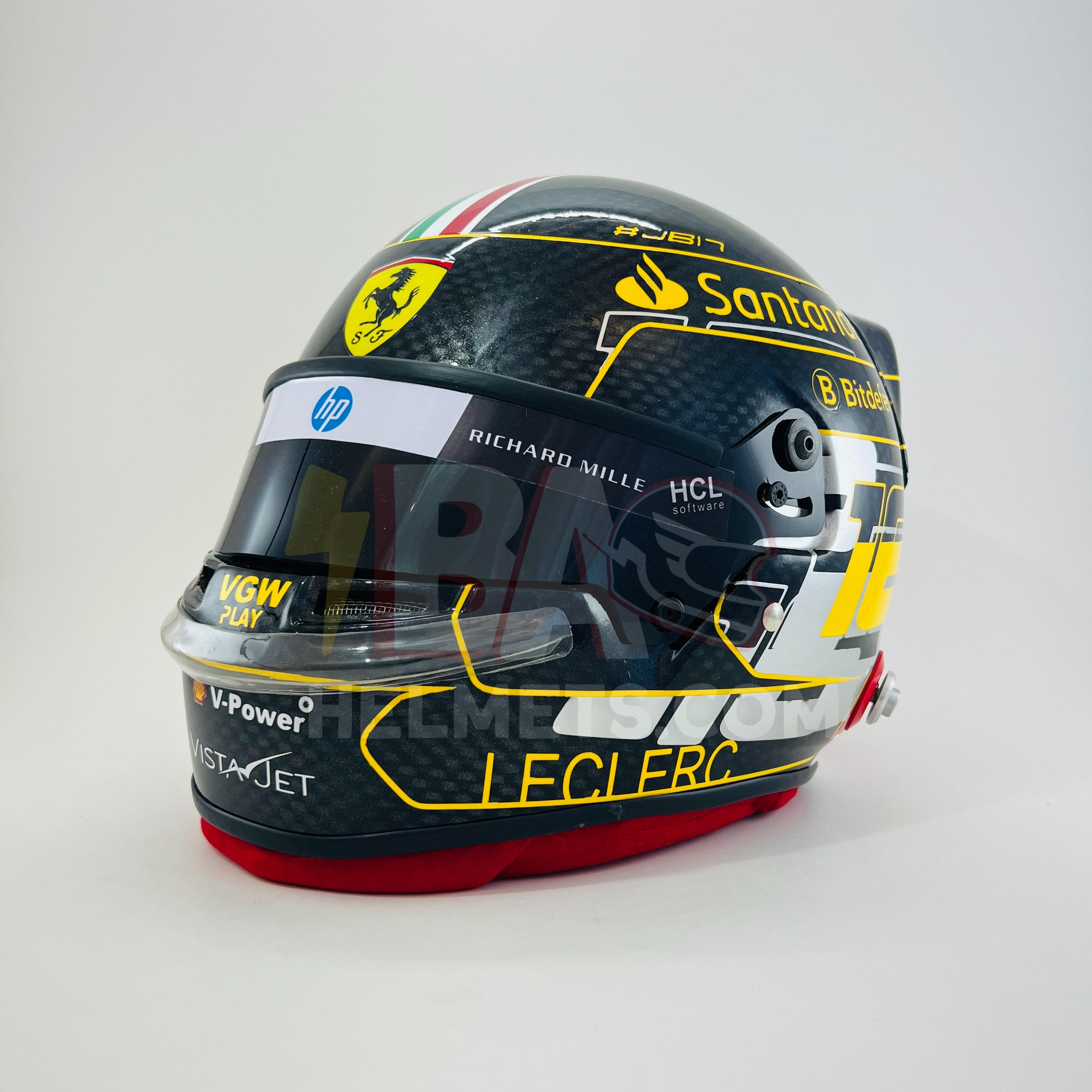 Charles Leclerc 2024 Monza F1 Helmet