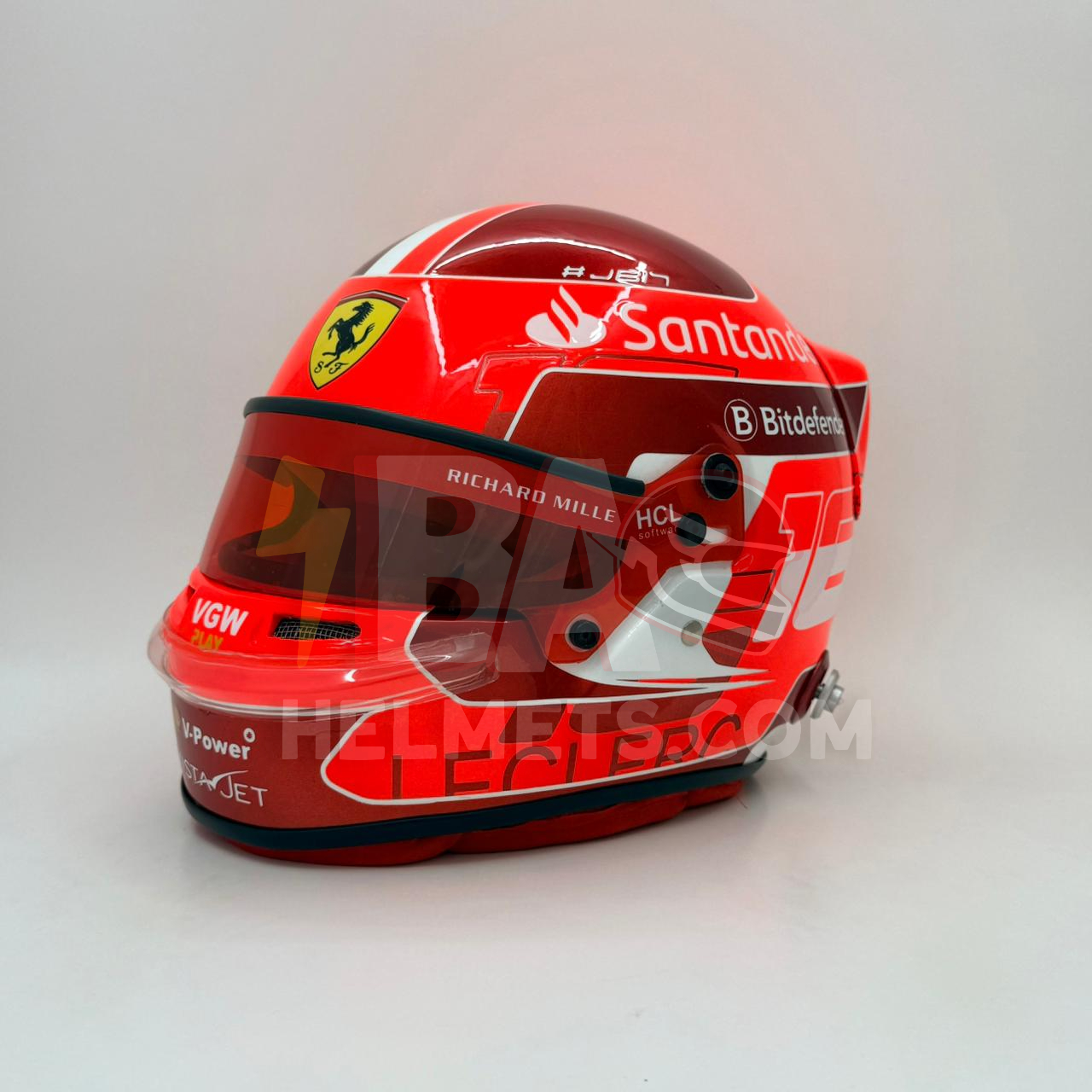 Charles Leclerc 2024 F1 Helmet