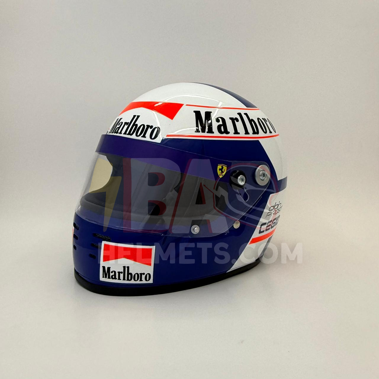 Alain Prost 1990 F1 Helmet