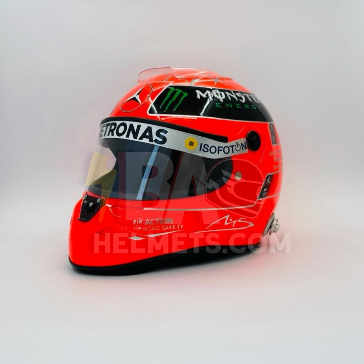 Michael Schumacher 2012 Brazi F1 Helmet
