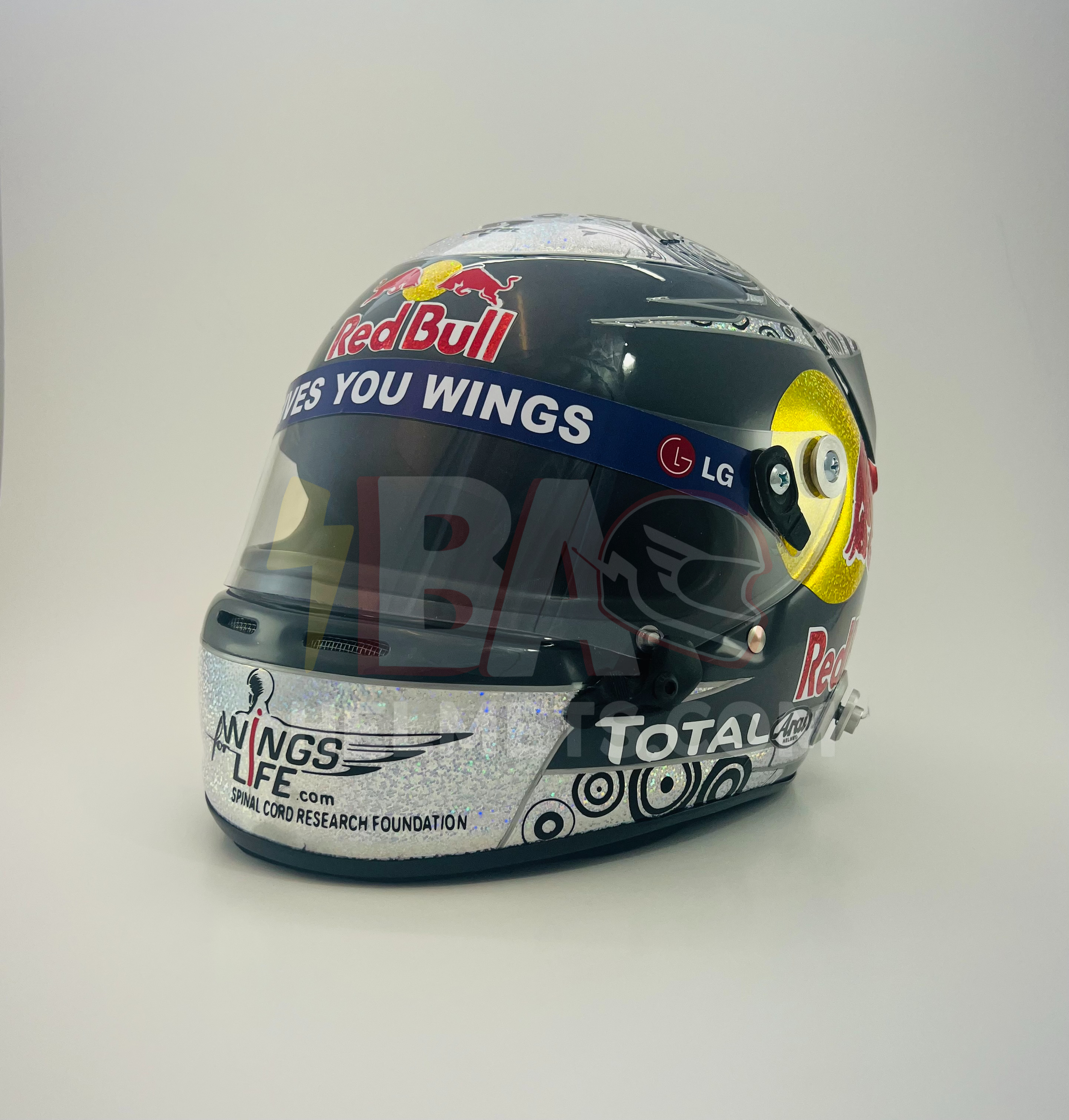 Sebastian Vettel 2010 Abu Dhabi F1 Helmet