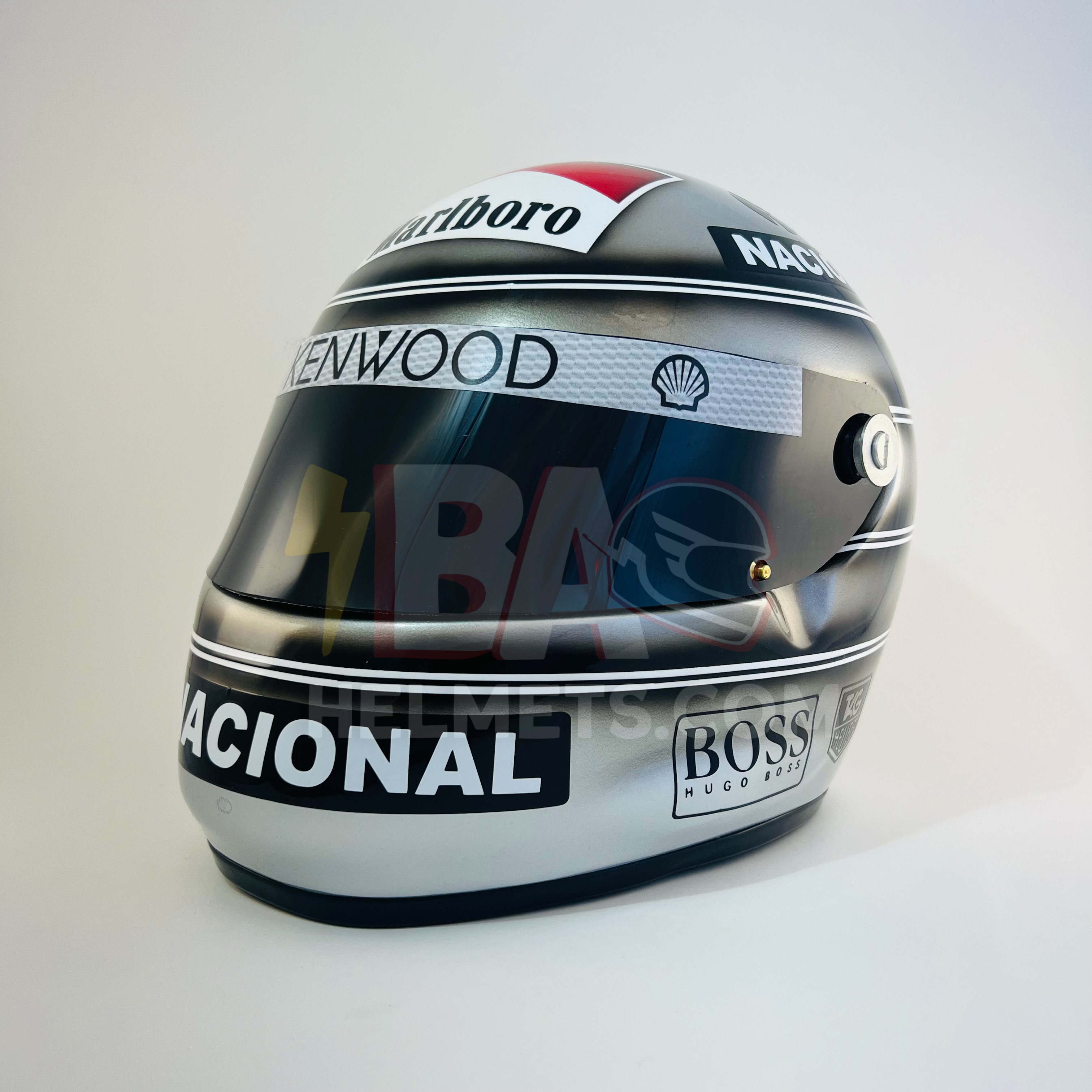 Ayrton Senna 1993 Silver F1 Helmet