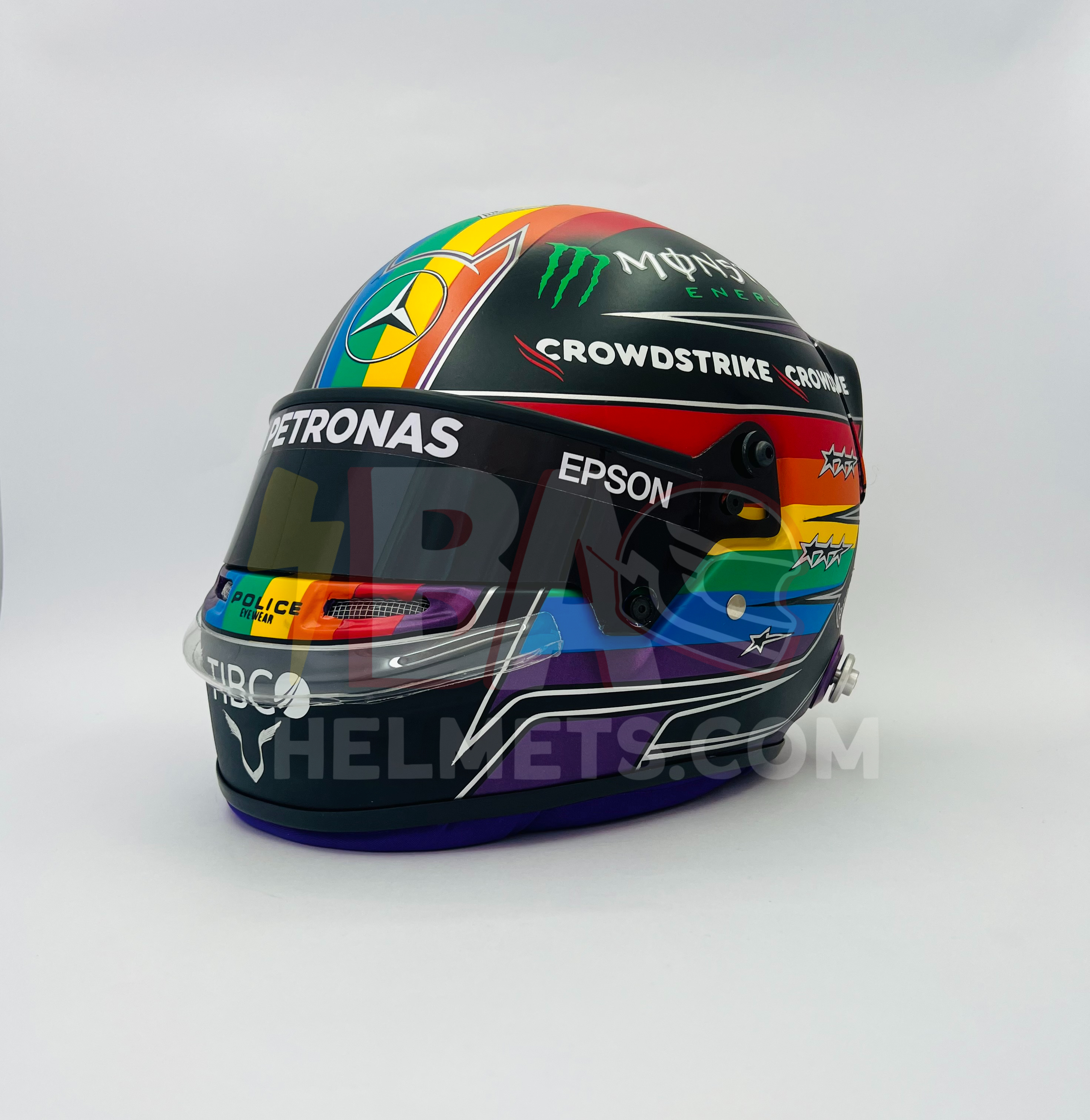 Lewis Hamilton 2021 Qatar F1 Helmet