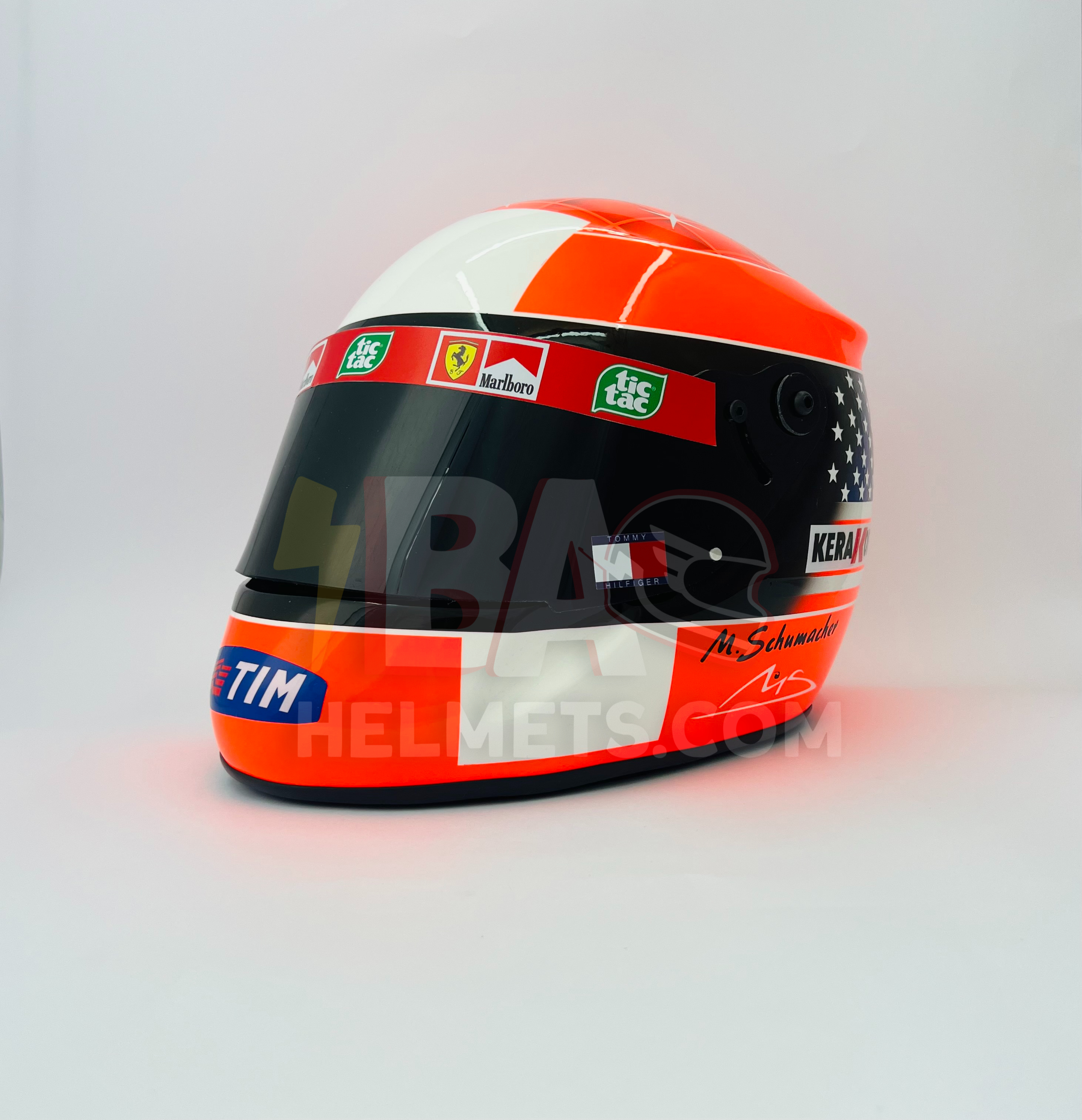 Michael Schumacher 2001 Indianapolis F1 Helmet